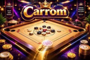 Carrom IX7 Master Precision Striking in Classic Board Action